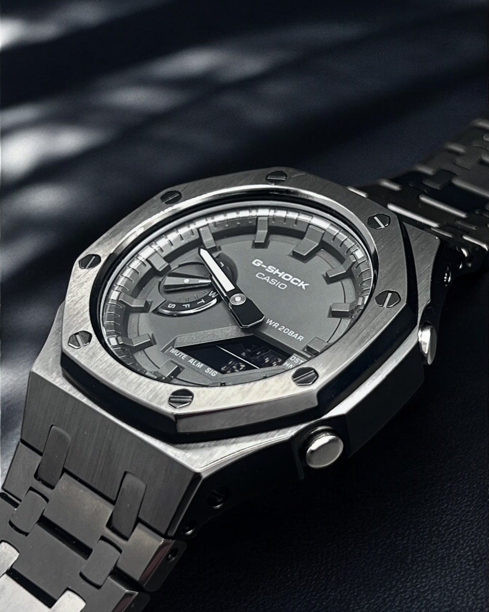 G-SHOCK - Acier Noir