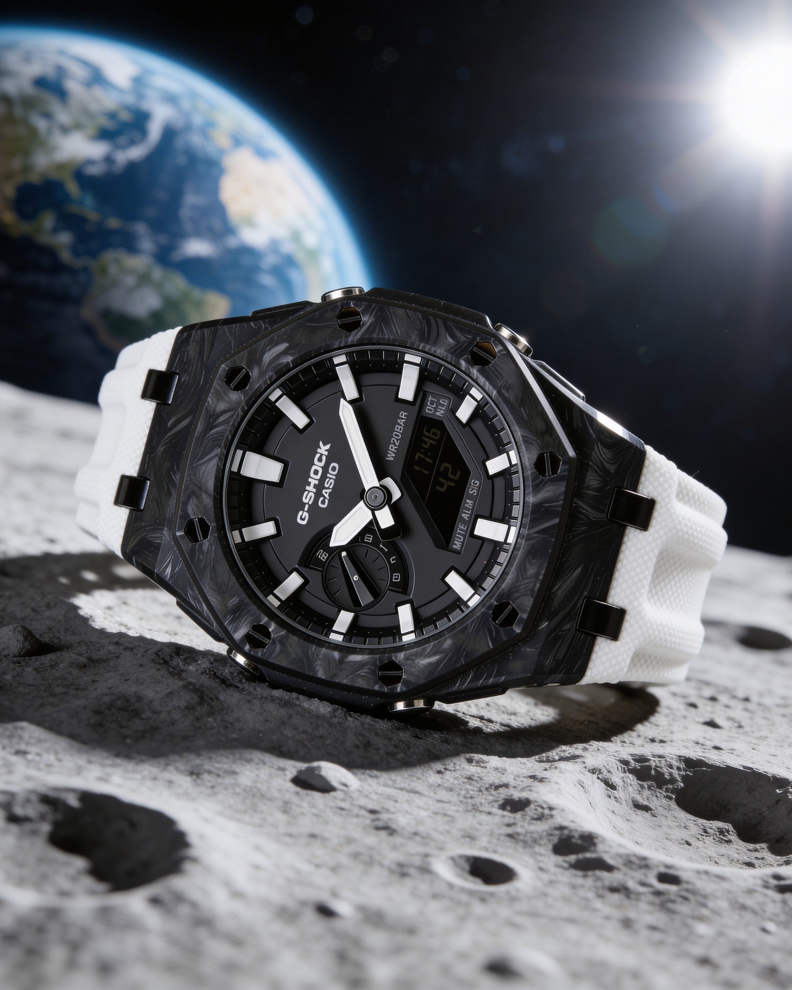 G-SHOCK - White Carbon