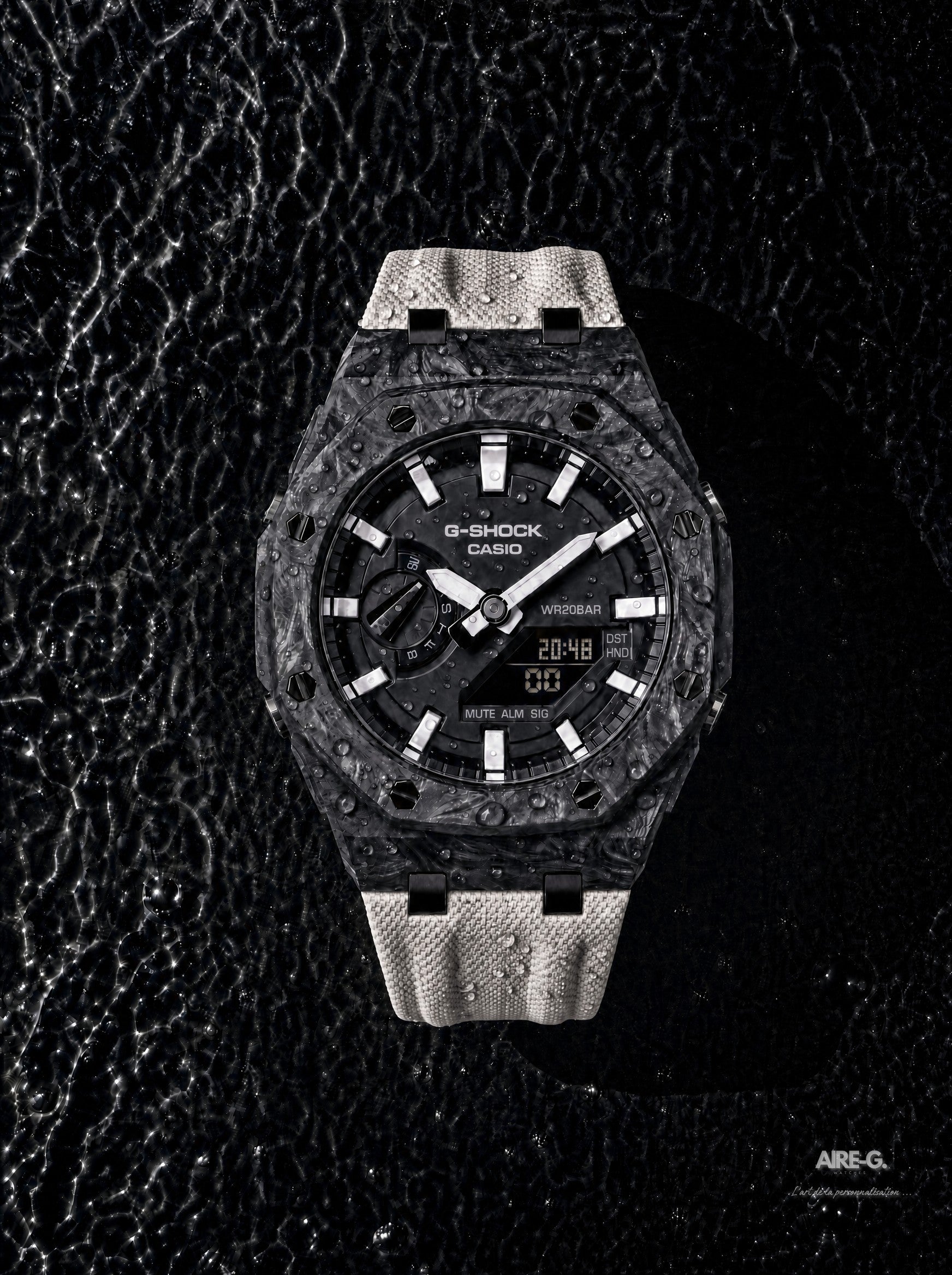 G-SHOCK - White Carbon
