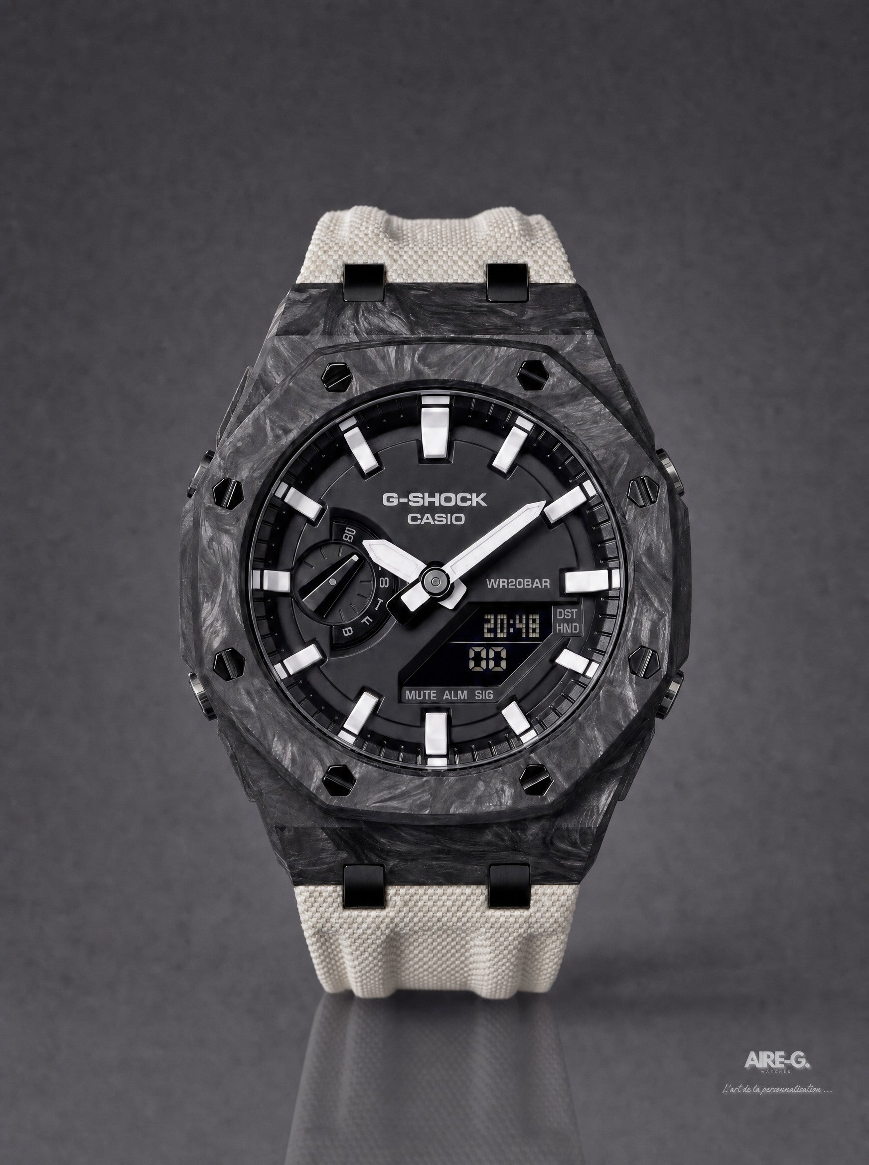 G-SHOCK - White Carbon