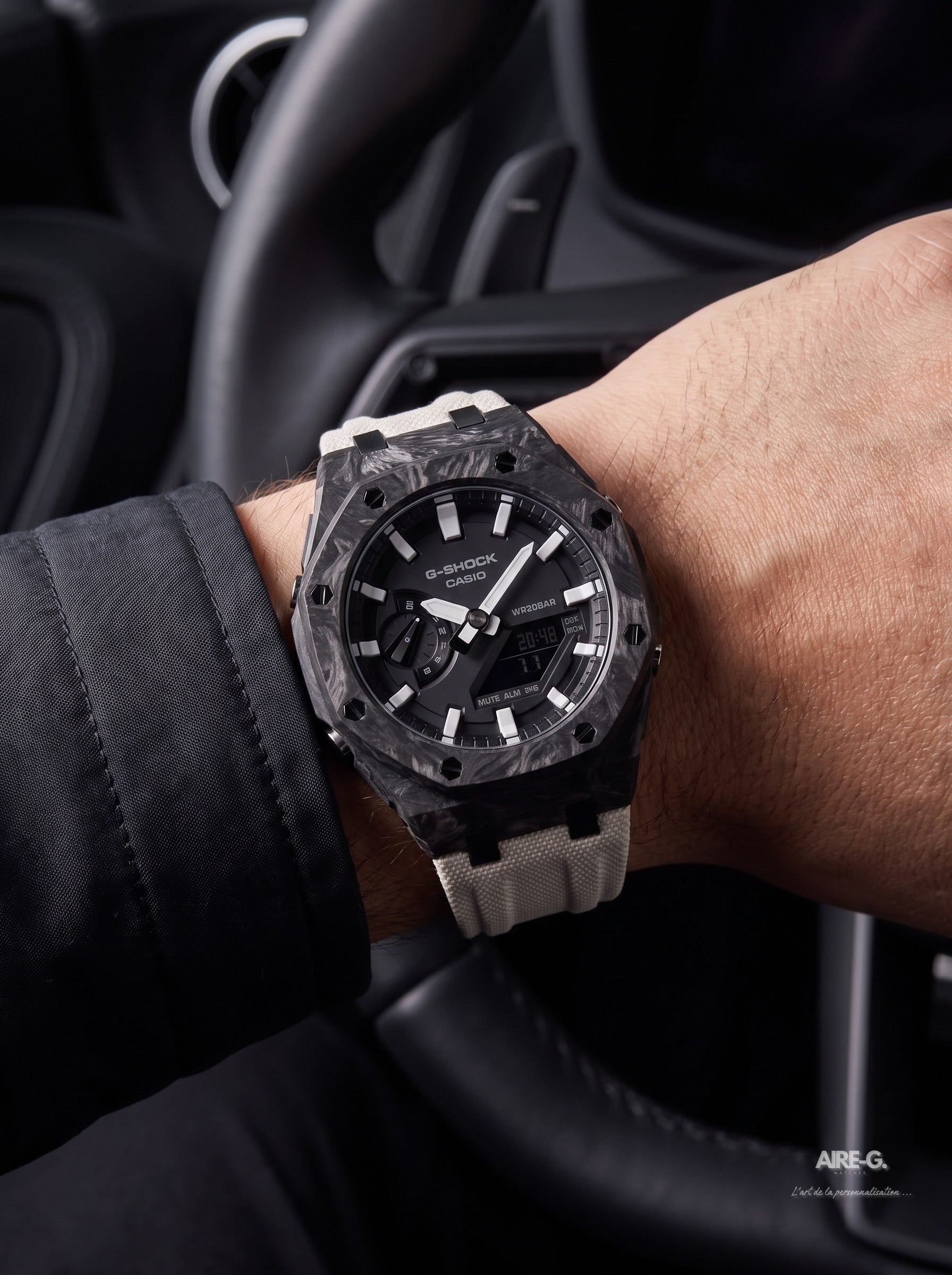 G-SHOCK - White Carbon