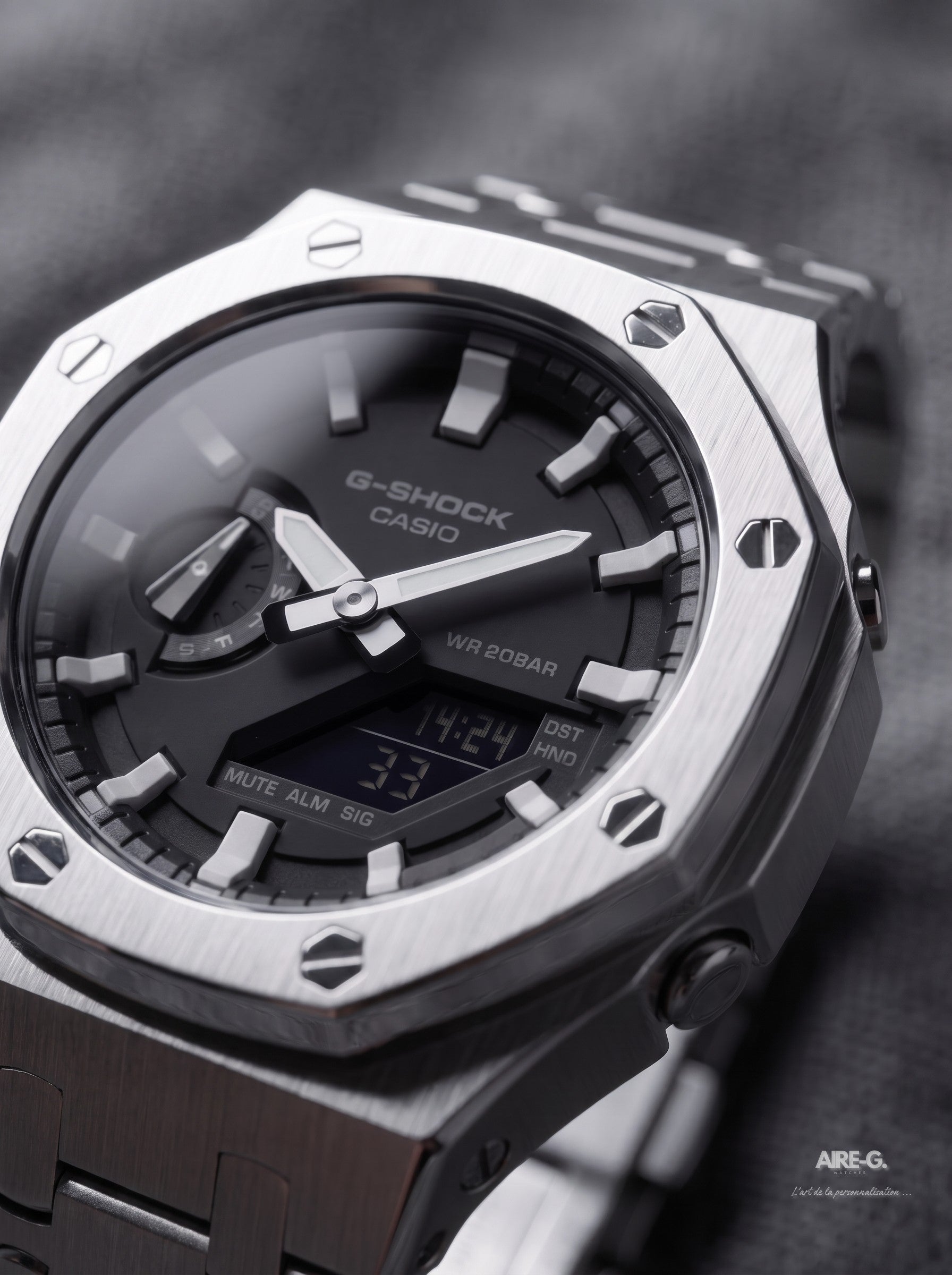 G-SHOCK - Acier